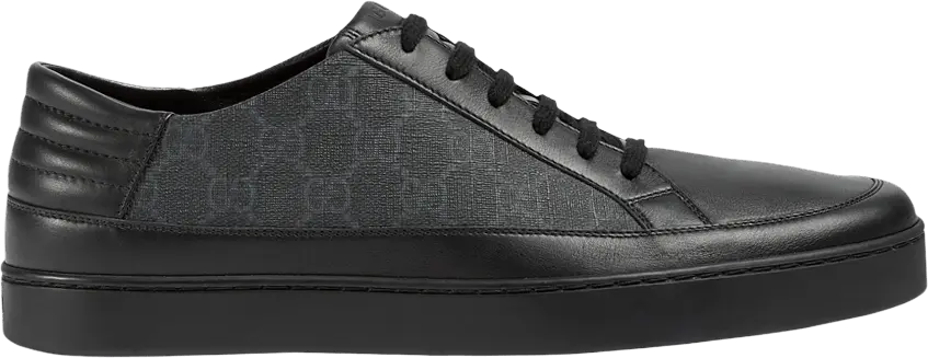  Gucci GG Supreme Sneaker &#039;Grey Black&#039;