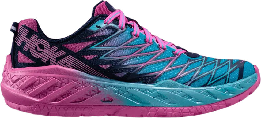 Hoka One One Wmns Clayton 2 &#039;Medieval Blue Fuchsia&#039;