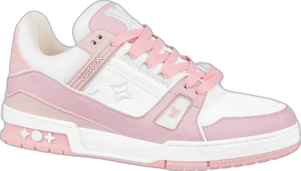  Louis Vuitton Trainer Pink Rose