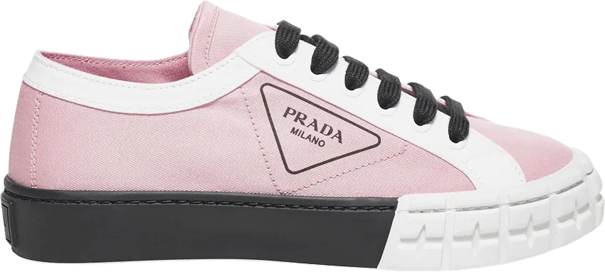 Prada Wmns Gabardine Wheel Low &#039;Pink&#039;