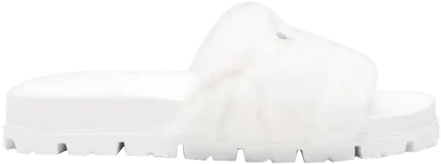  Prada Wmns Shearling Slide &#039;White&#039;