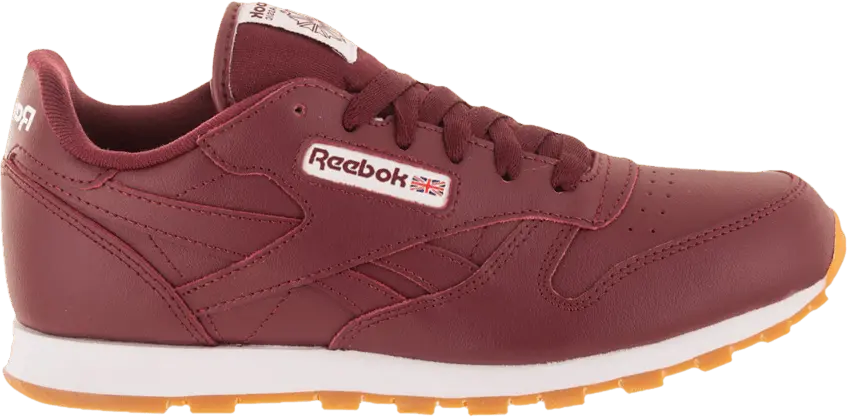  Reebok Classic Leather GS &#039;Merlot&#039;