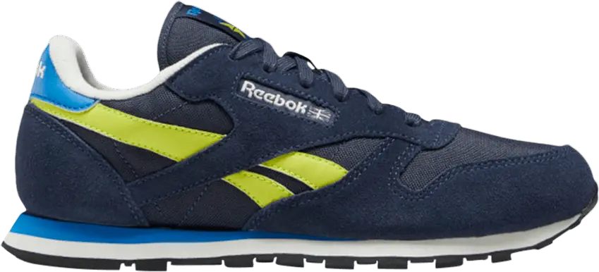  Reebok Classic Leather J &#039;Collegiate Navy&#039;