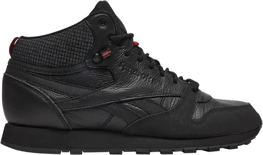  Reebok Classic Leather Mid &#039;Black&#039;