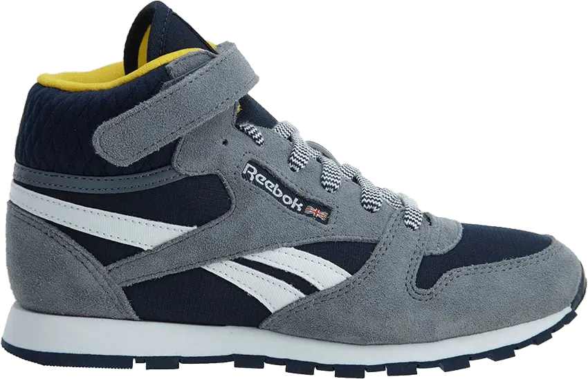  Reebok Classic Leather Mid Strap Little Kids &#039;Asteroid Dust&#039;