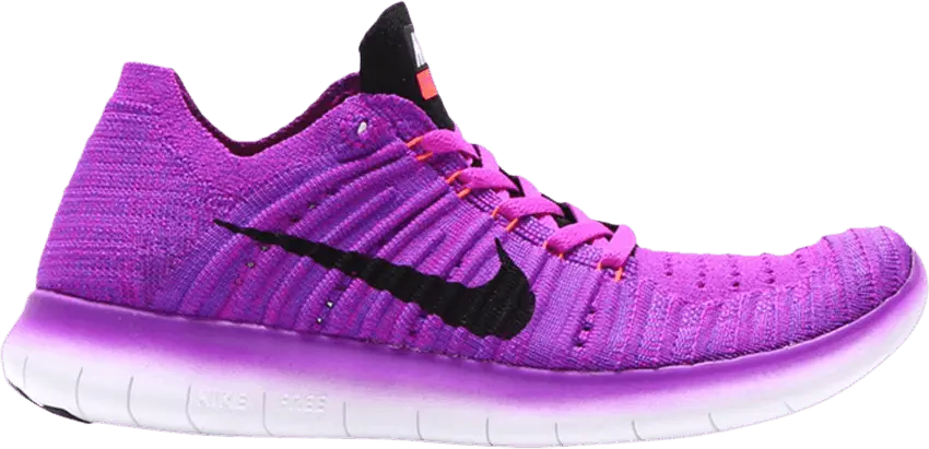  Nike Wmns Free RN Flyknit &#039;Hyper Violet&#039;