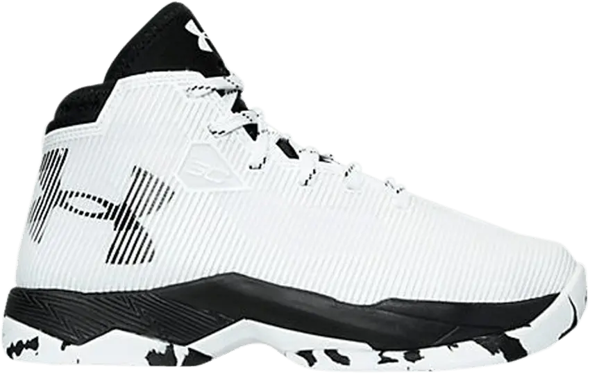  Under Armour Curry 2.5 GS &#039;White Black&#039;