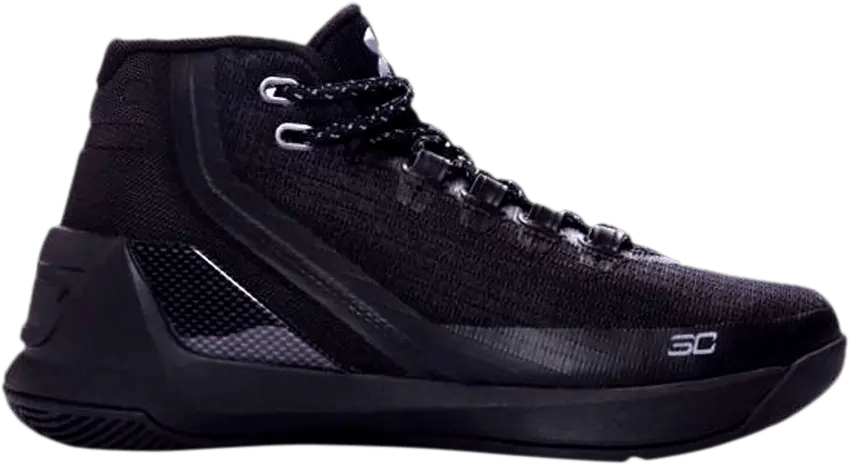 Under Armour Curry 3 GS &#039;Triple Black&#039;
