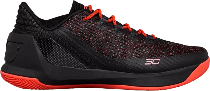 Under Armour Curry 3 Low &#039;Black Red&#039;