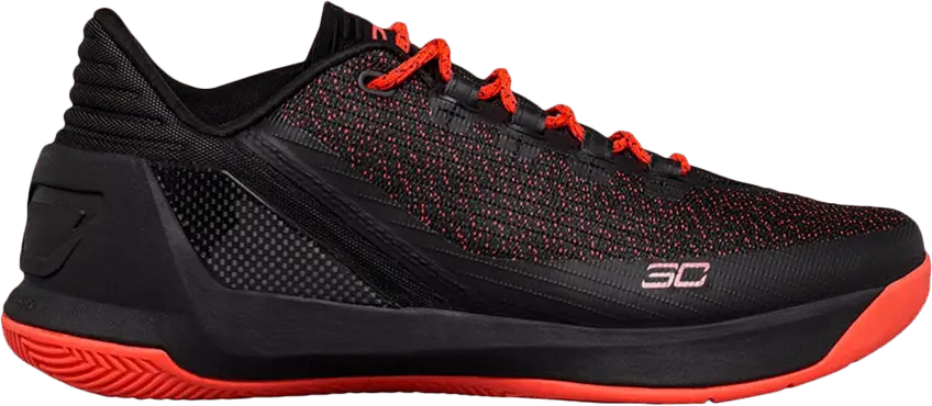  Under Armour Curry 3 Low &#039;Black Red&#039;