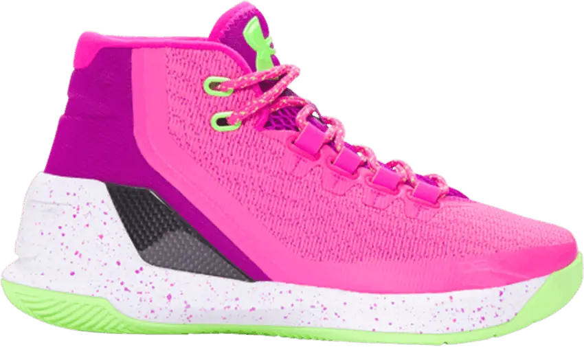 Under Armour Curry 3 Mid GS &#039;Lunar Pink&#039;
