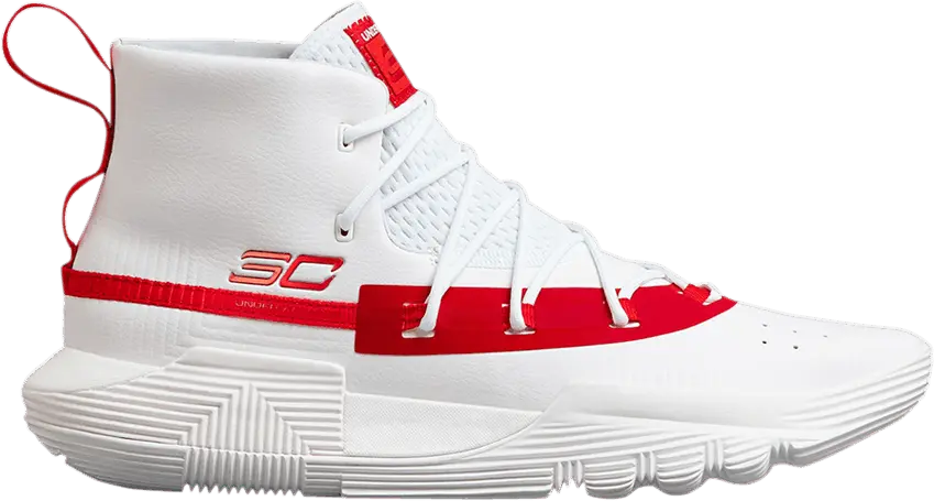 Under Armour Curry 3Zer0 2 &#039;White Red&#039;