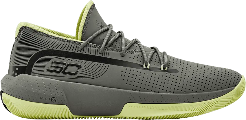 Under Armour Curry 3Zer0 3 &#039;Grey Gravity Green&#039;