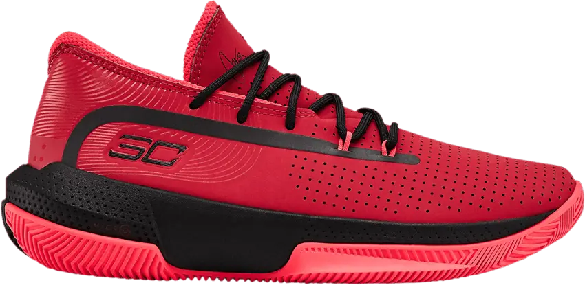 Under Armour Curry 3Zer0 3 GS &#039;Red&#039;