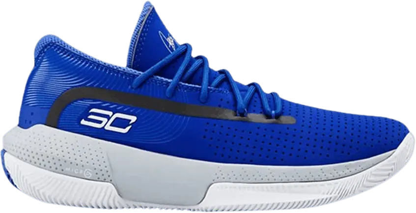  Under Armour Curry 3Zer0 3 GS &#039;Royal&#039;