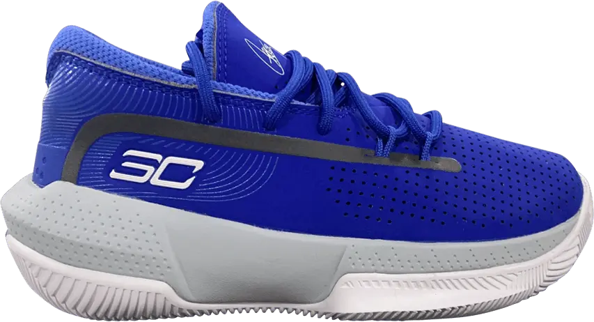  Under Armour Curry 3Zer0 3 PS &#039;Royal Mod Grey&#039;