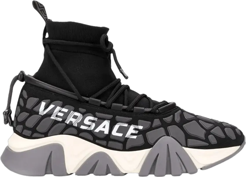  Versace Squalo Knit &#039;Drawstring - Black&#039;