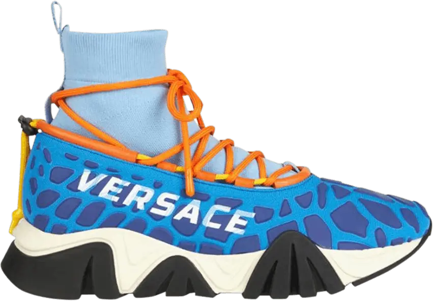 Versace Squalo Knit &#039;Drawstring - Blue&#039;