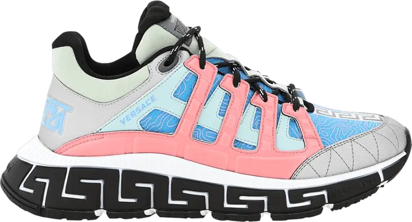  Versace Trigreca &#039;Silver Sky Coral&#039;