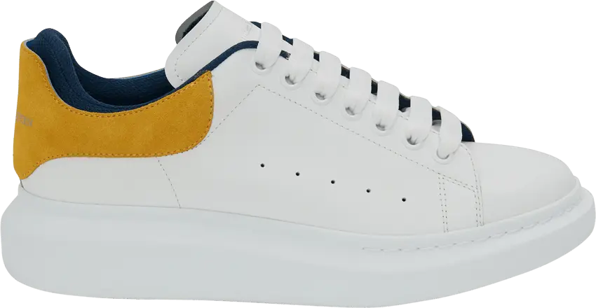  Alexander Mcqueen Alexander McQueen Oversized Sneaker &#039;White Pop Yellow Navy&#039;