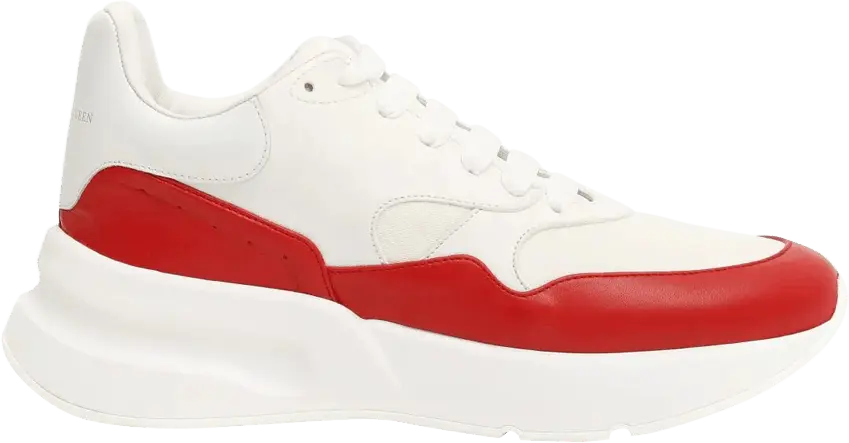  Alexander Mcqueen Alexander McQueen Oversized Sneaker &#039;White Red&#039;