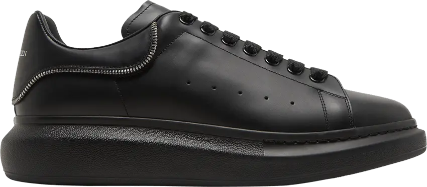  Alexander Mcqueen Alexander McQueen Oversized Sneaker &#039;Zipper Tooth Black Silver&#039;