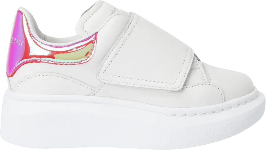  Alexander Mcqueen Alexander McQueen Oversized Sneaker Kids &#039;White Hologram&#039;