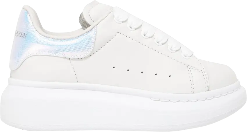  Alexander Mcqueen Alexander McQueen Oversized Sneaker Kids &#039;White Iridescent&#039;