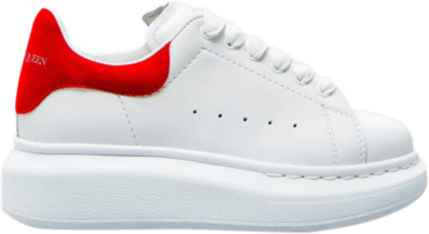  Alexander Mcqueen Alexander McQueen Oversized Sneaker Kids &#039;White Lust Red&#039;