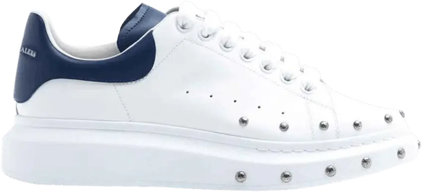  Alexander Mcqueen Alexander McQueen Oversized Studded Sneaker &#039;White Sky Blue&#039;