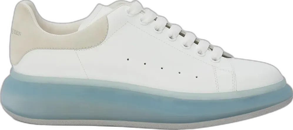  Alexander Mcqueen Alexander McQueen Oversized White Blue Sole