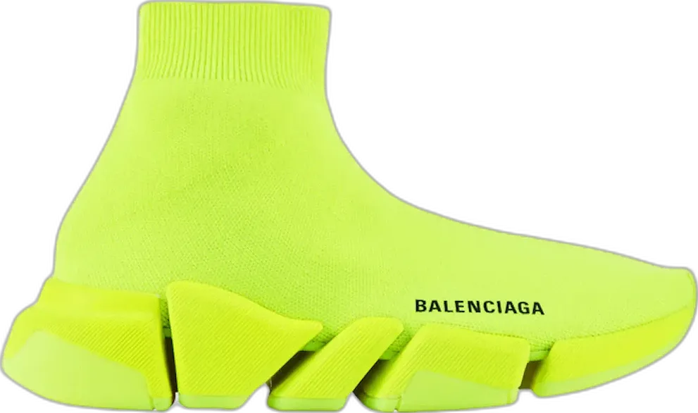  Balenciaga Speed 2.0 Fluo Yellow