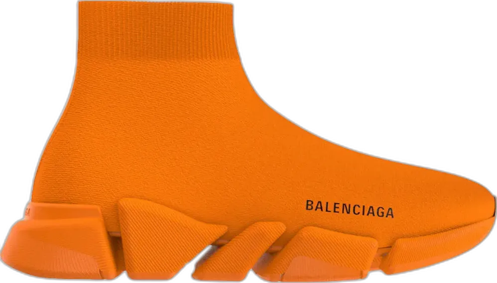  Balenciaga Speed 2.0 Neon Orange (Women&#039;s)