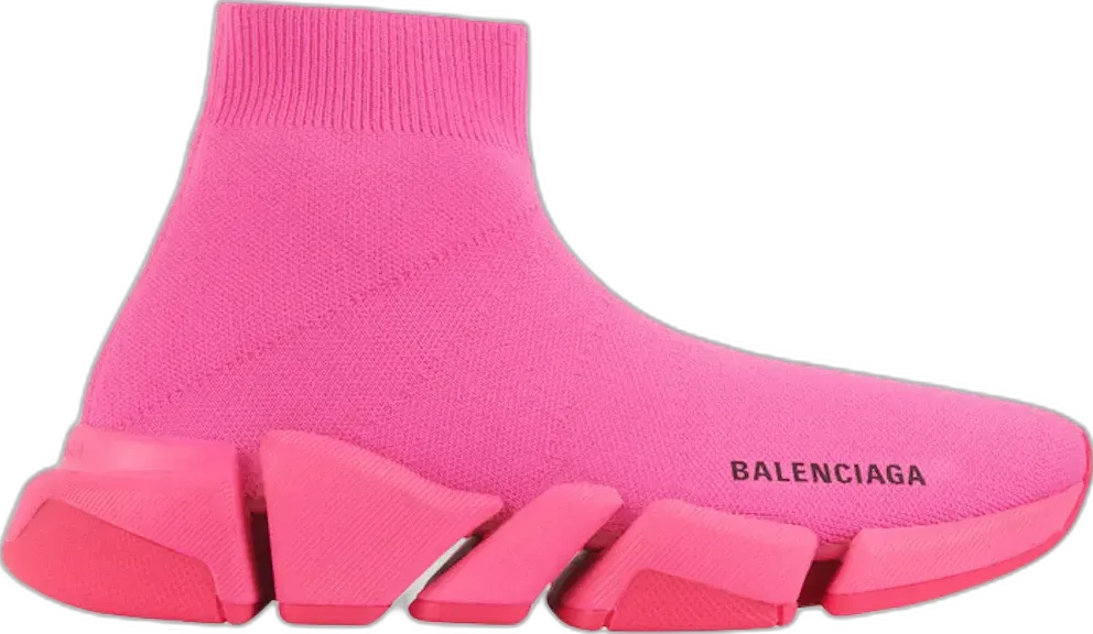  Balenciaga Speed 2.0 Neon Pink (Women&#039;s)