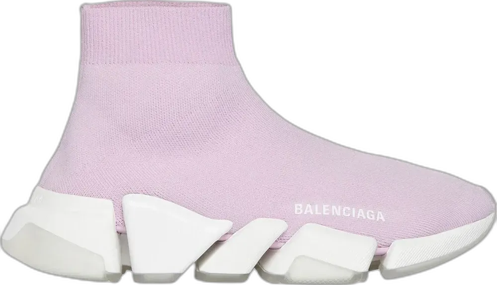  Balenciaga Speed 2.0 Pink White (Women&#039;s)