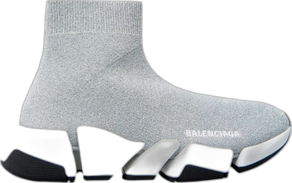  Balenciaga Speed 2.0 Silver (Women&#039;s)