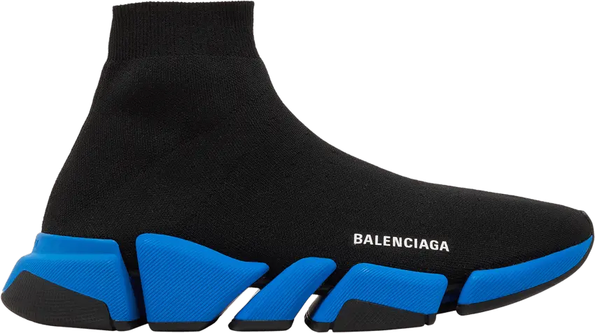  Balenciaga Speed 2.0 Sneaker &#039;Black Blue&#039;