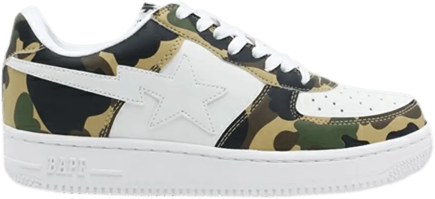  Bapesta Low &#039;1st Camo&#039;