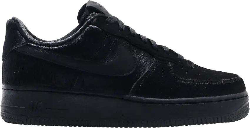  Nike Wmns Air Force 1 &#039;07 Premium &#039;Black&#039;