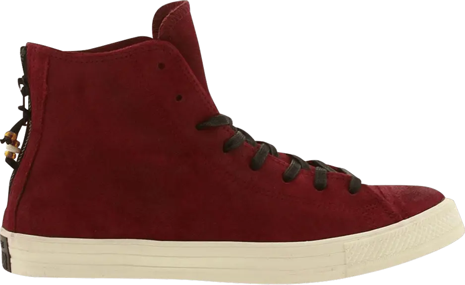  Converse Chuck Taylor All Star Back Zip Hi &#039;Burgundy&#039;