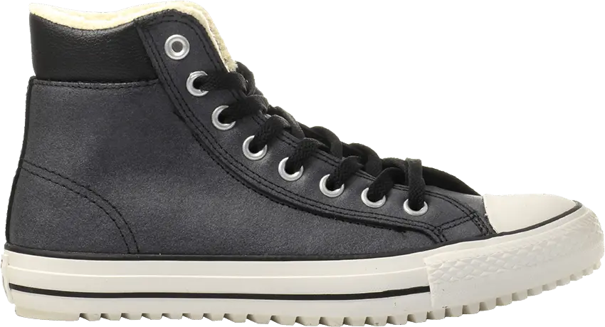  Converse Chuck Taylor All Star Boot Hi Leather &#039;Black&#039;