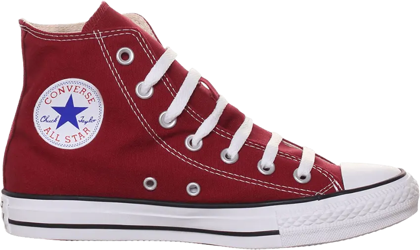  Converse Chuck Taylor All Star Canvas Hi &#039;Maroon&#039;