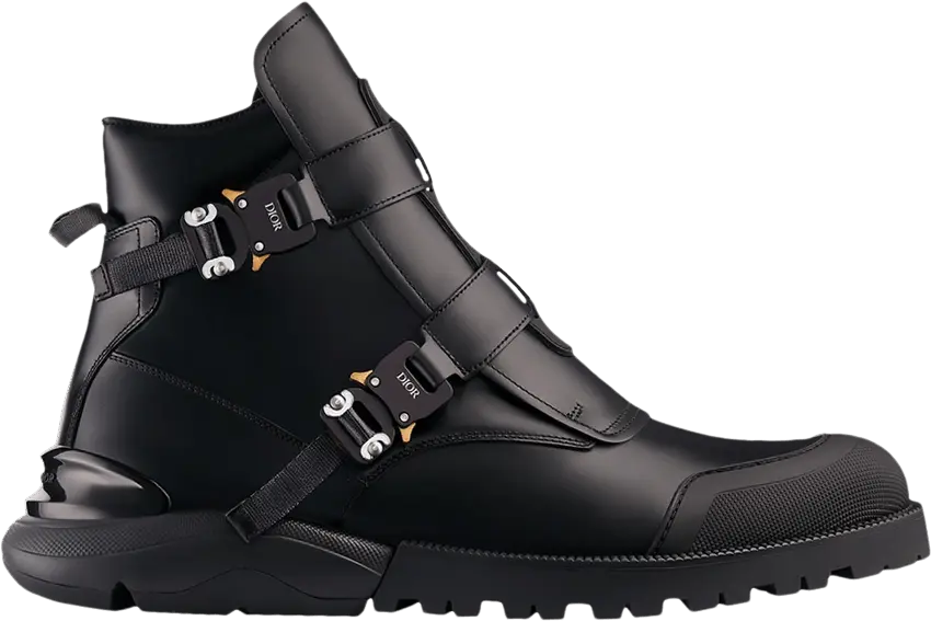 Dior Buckle Military Combat Boot &#039;Black&#039;