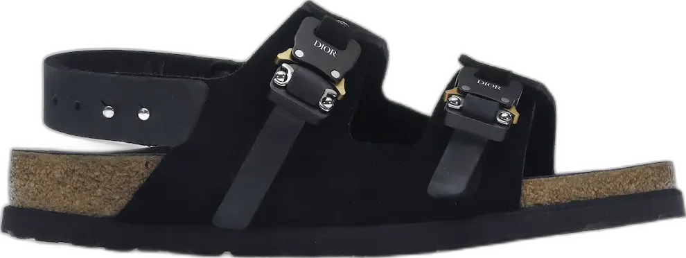 Dior by Birkenstock Milano Sandal Black