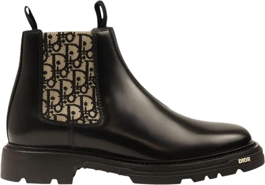 Dior Explorer 2 Chelsea Boot &#039;Dior Oblique - Black&#039;