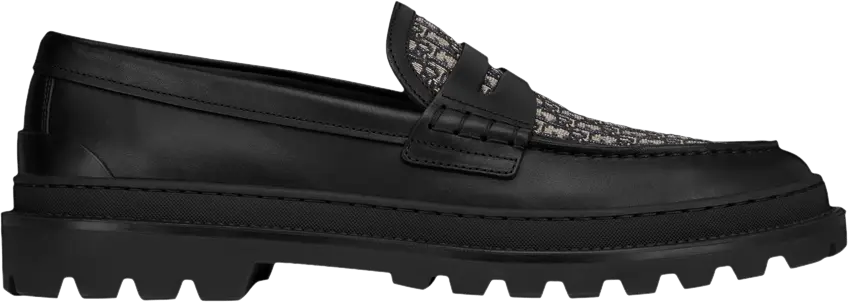 Dior Explorer Loafer &#039;Dior Oblique - Beige Black&#039;