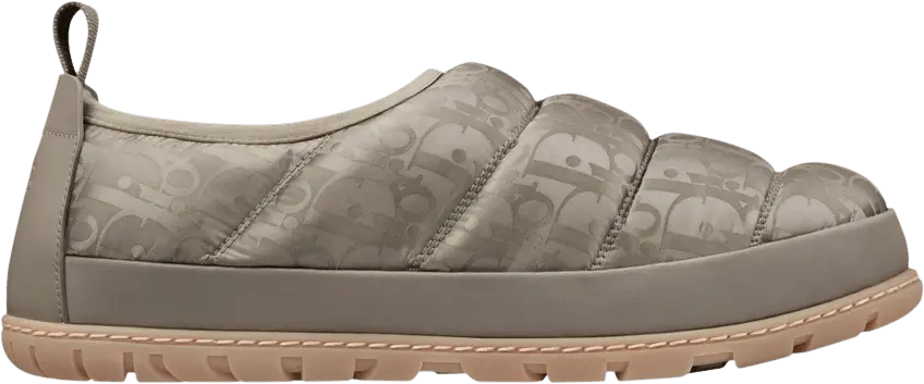 Dior Snow Slipper &#039;Quilted Dior Oblique - Beige&#039;