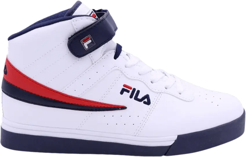  Fila Vulc 13 Mid Plus &#039;White Navy Red&#039;