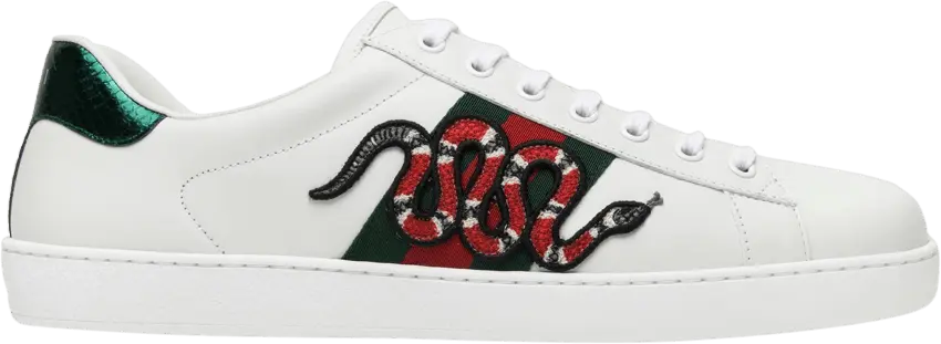  Gucci New Ace Low &#039;Snake&#039;