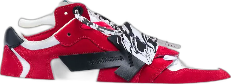  Off-White Off Court Low Top Red Black White